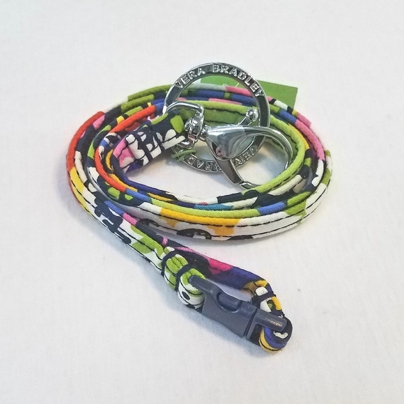 Vera Bradley Key Id Breakaway Lanyard Rio - Picture 1 of 2